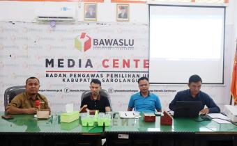 Dokumentasi Giat Rakor Pengawasan Tahapan Pemungutan Suara (26/01/2024)