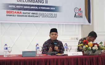 Dokumentasi acara Pelatihan Saksi Peserta Pemilu